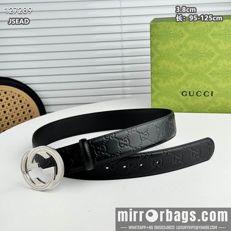 Replica Gucci belt 38mmX95-125cm 8L44