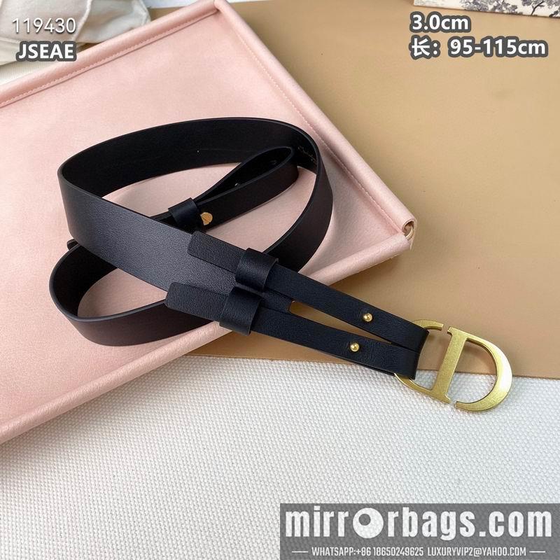 Replica Dior belt 30mmX95-125cm 8L040802
