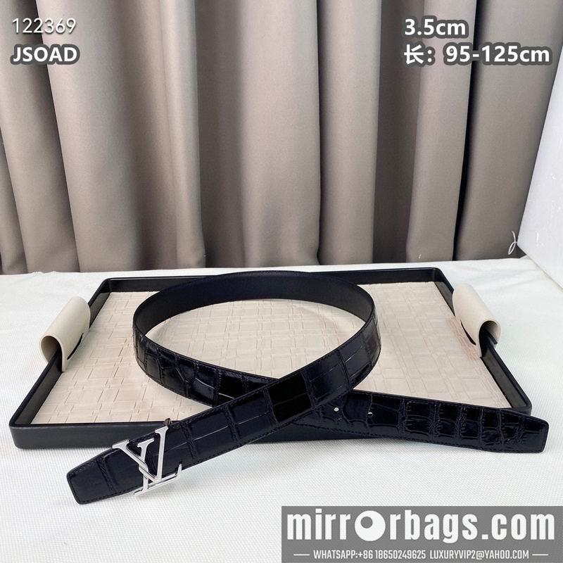 Replica LV belt 35mmX95-125cm 8L04