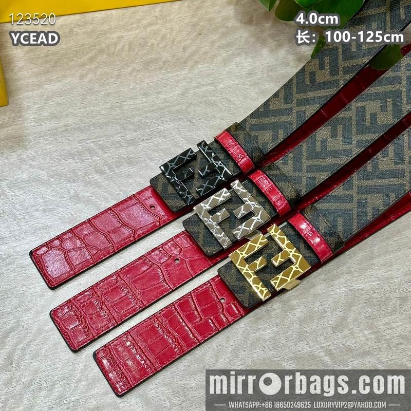 Replica Fendi belt 40mmX100-125cm  8L57