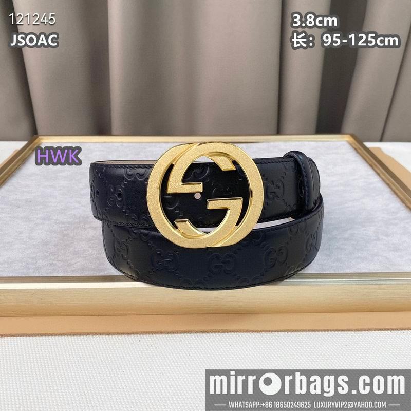Replica Gucci belt 38mmX95-125cm 8L18