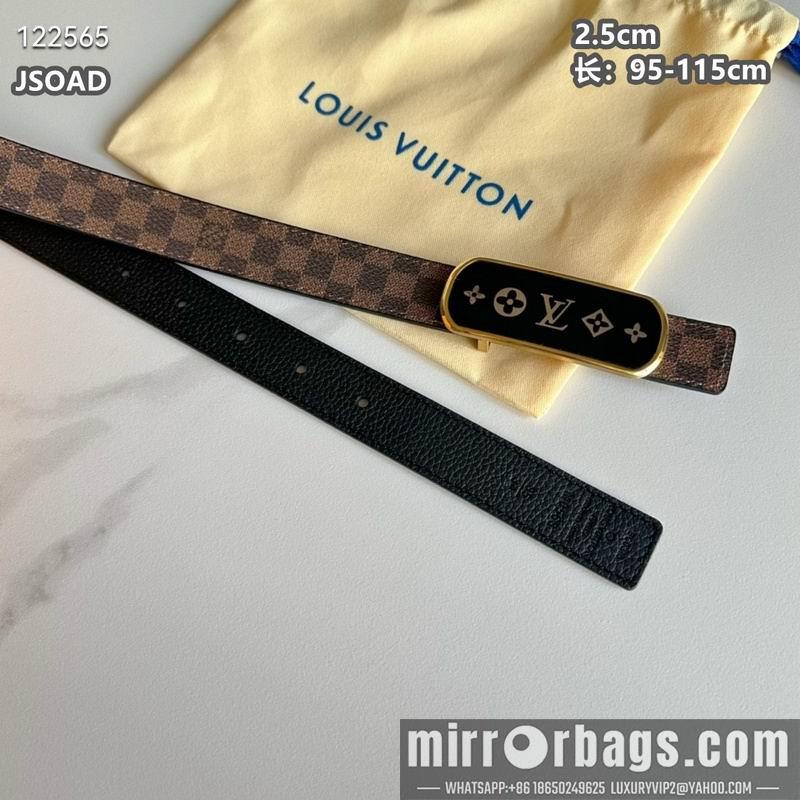 Replica LV belt 25mmX95-115cm 8L16