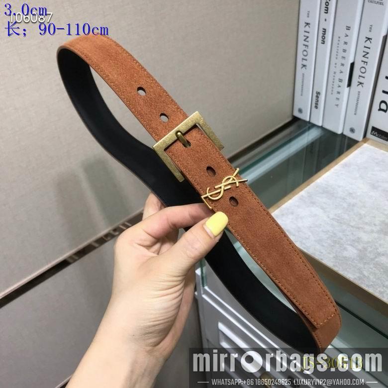 Replica YSL Belt 30mmX90-110cm 8L01