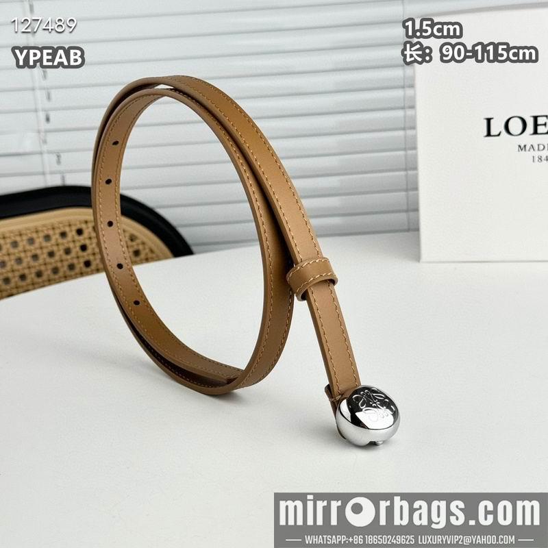 Replica Loewe belt 15mmX90-115cm 8L06