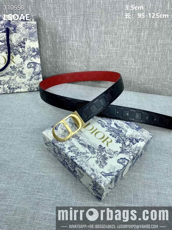 Replica Dior Belt 35mm 95-125cm 8L08