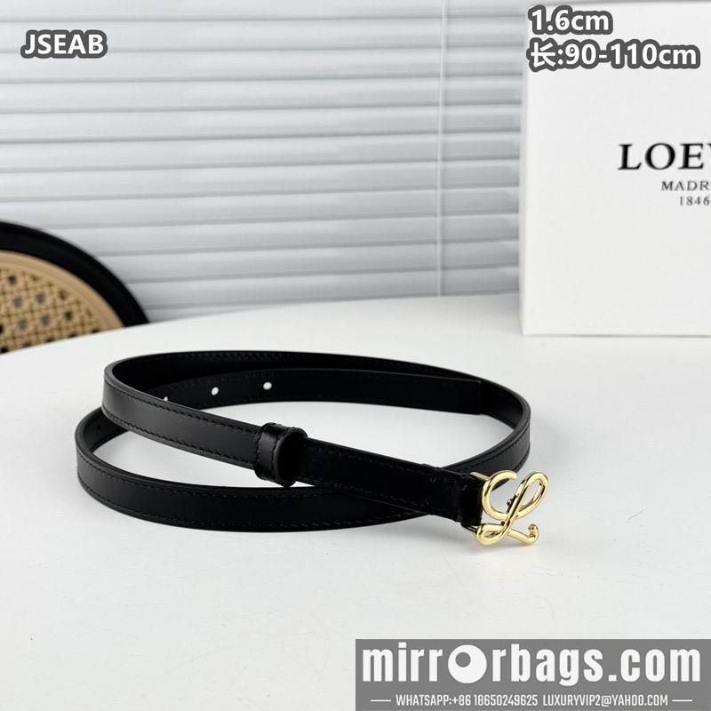 Replica Loewe belt 16mmX90-110cm 8L05