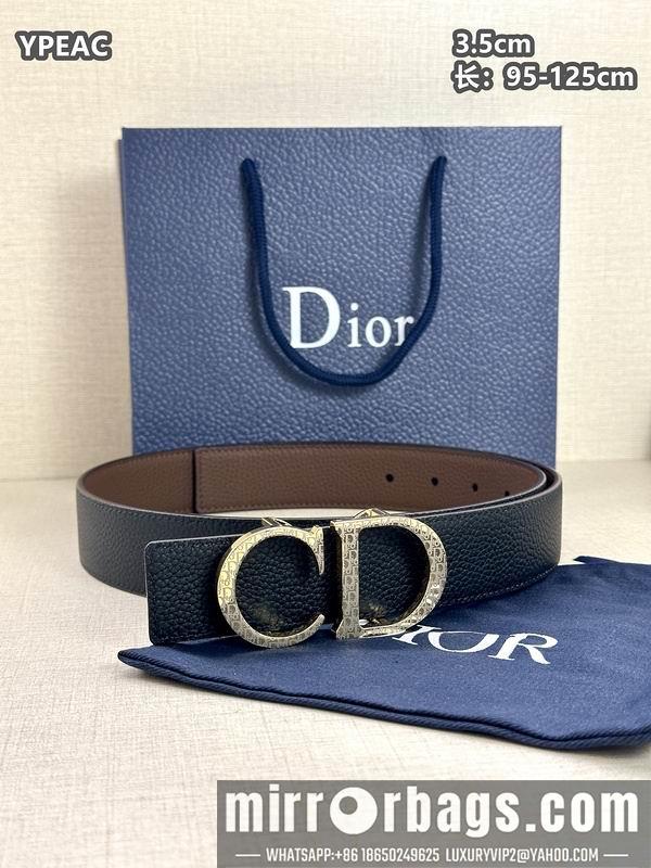 Replica Dior belt 35mmX95-125cm 8L37