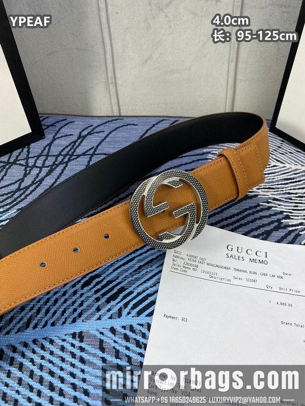 Replica Gucci belt 40mmX95-125cm 8L17