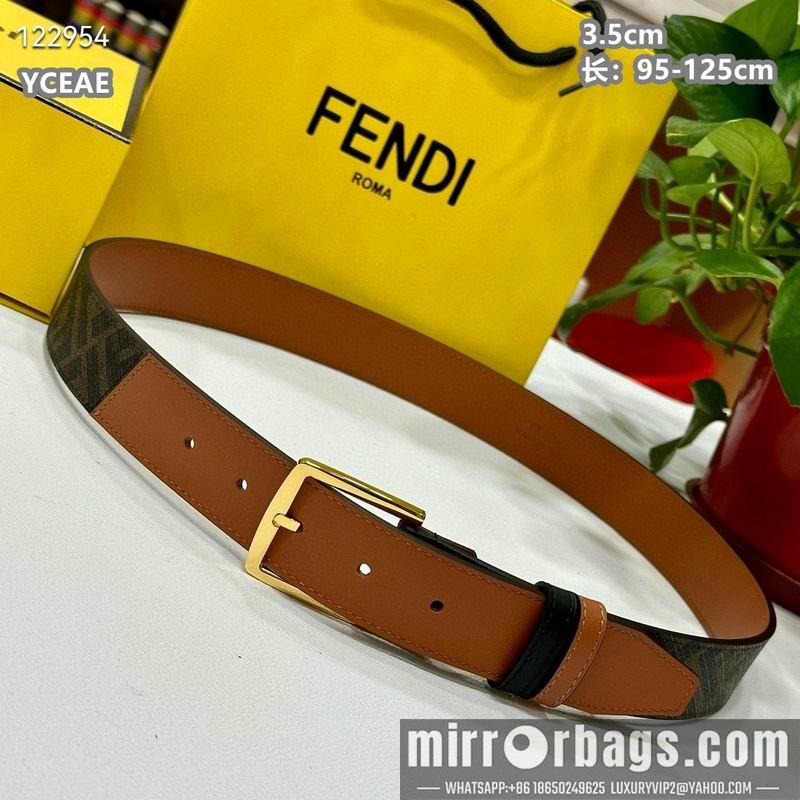 Replica Fendi belt 35mmX95-125cm  8L37