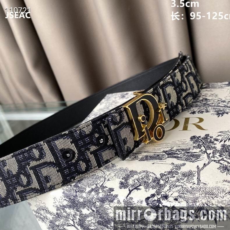 Replica Dior Belt 35mm 95-125cm 8L02