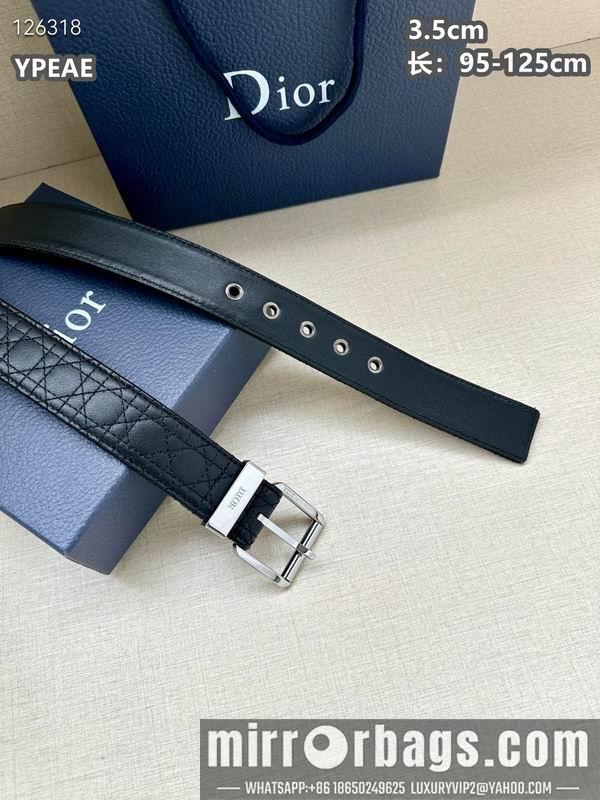 Replica Dior belt 35mmX95-125cm 8L15