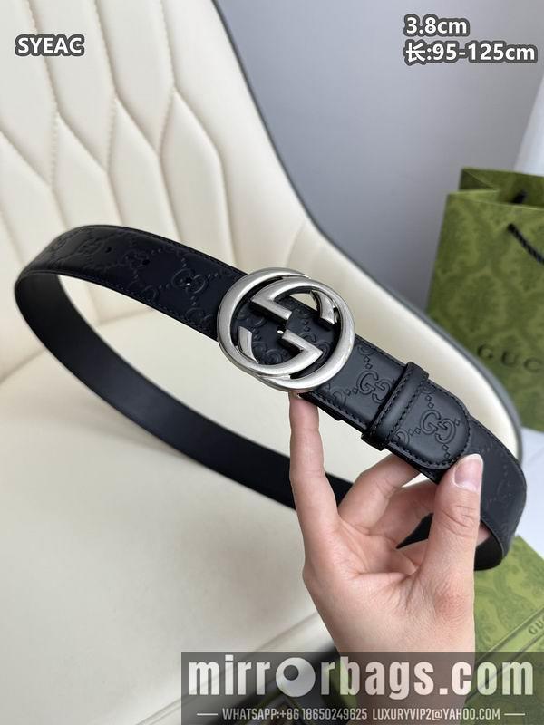 Replica Gucci belt 38mmX95-125cm 8L57