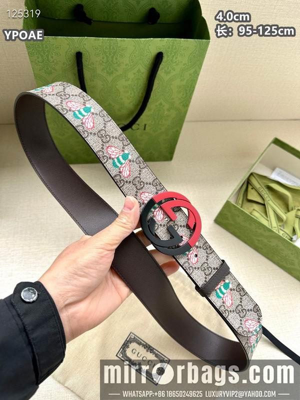 Replica Gucci belt 40mmX95-125cm 8L78