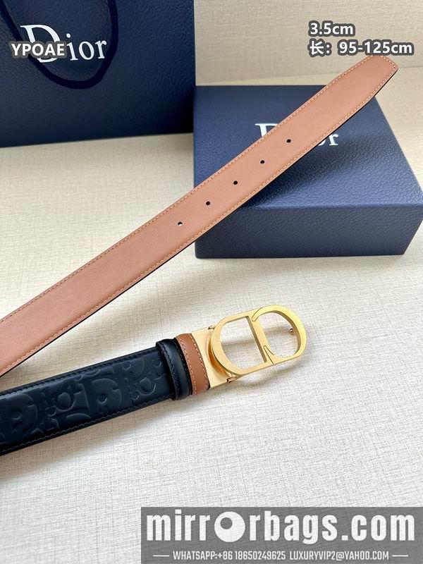 Replica Dior belt 35mmX95-125cm 8L43