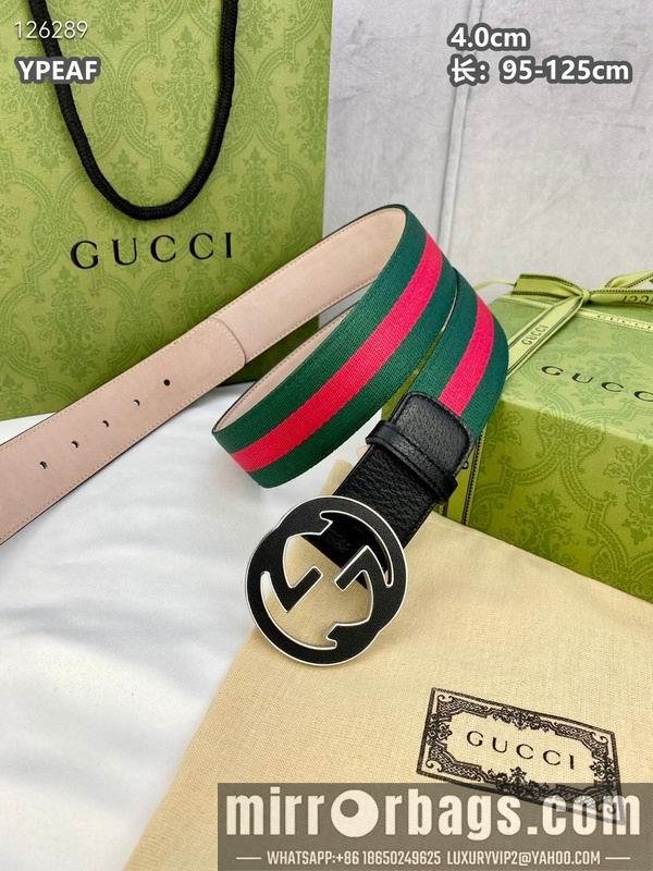 Replica Gucci belt 40mmX95-125cm 8L63