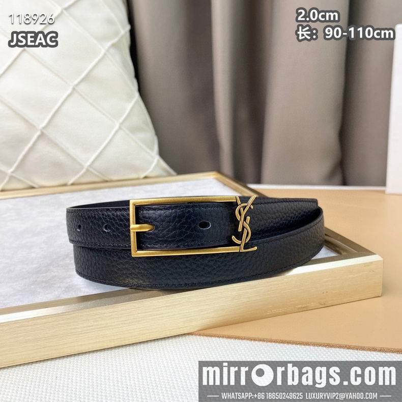 Replica YSL belt 20mmX90-110cm 8L010703