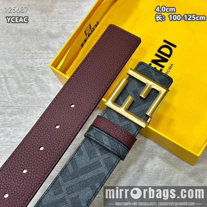 Replica Fendi belt 40mmX100-125cm  8L28