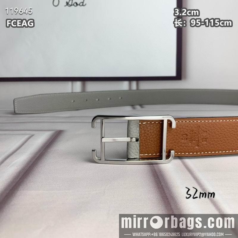 Replica Hermes belt 32mmX95-115cm 8L040801