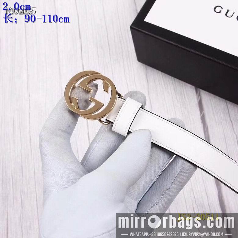 Replica Gucci belt 20mm 90-110cm 8L01