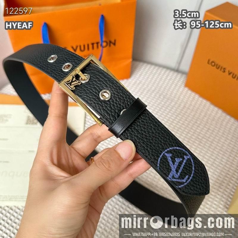 Replica LV belt 35mmX95-125cm 8L35