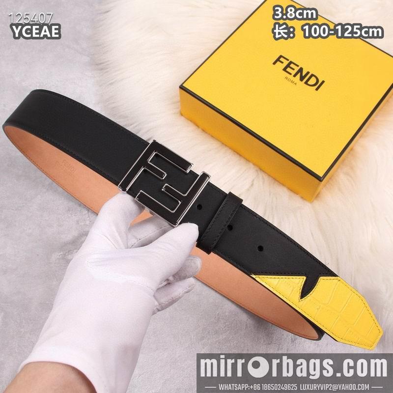 Replica Fendi belt 38mmX100-125cm  8L22