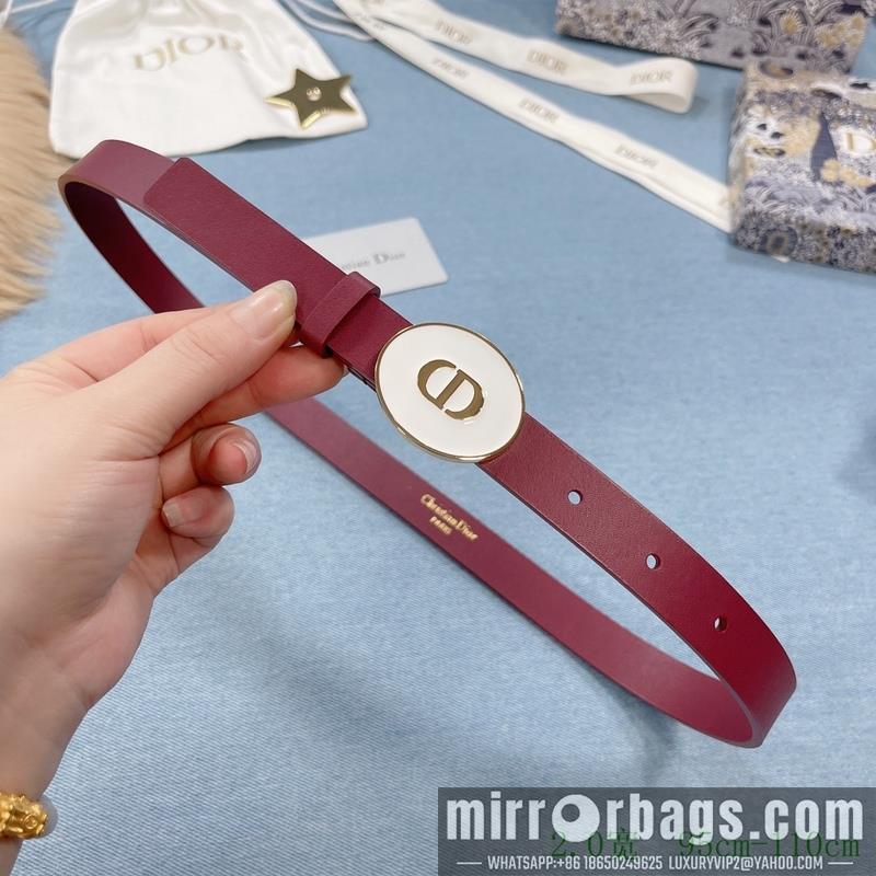 Replica Dior Belt 20mmX95-110cm 7d01
