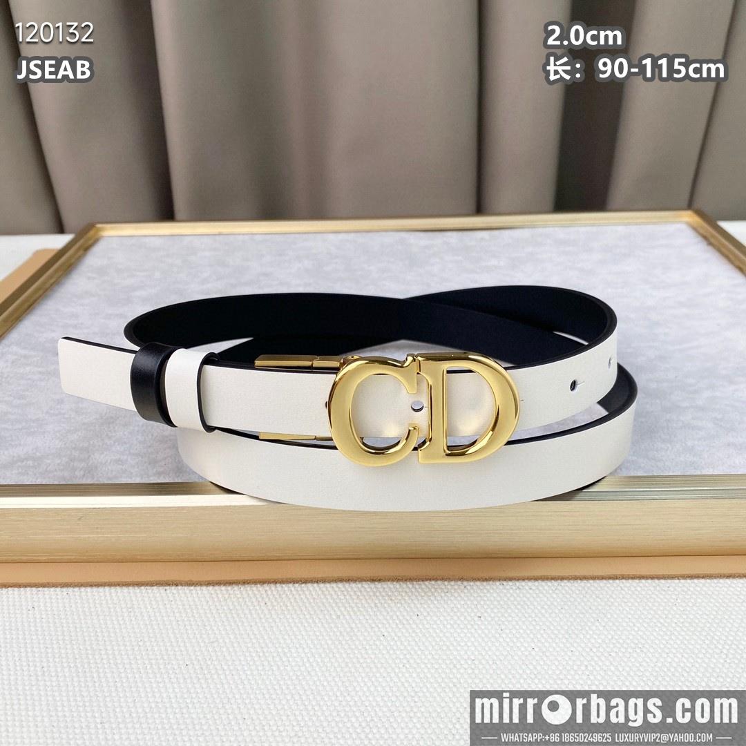 Replica Dior belt 20mmX90-115cm 8L072001