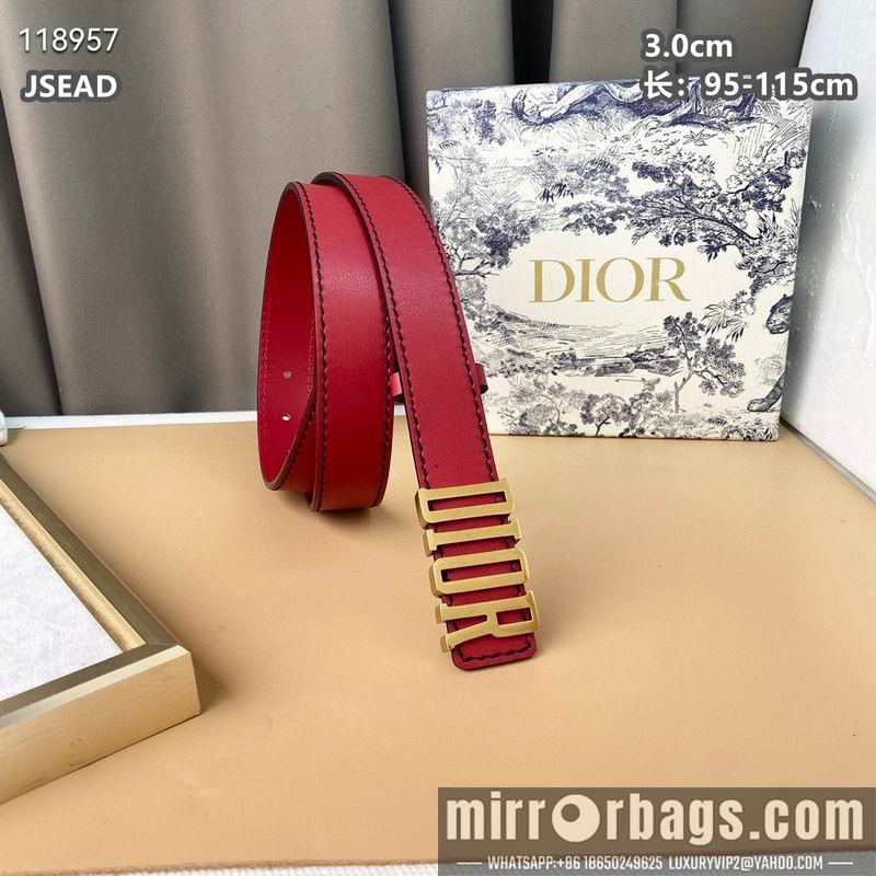 Replica Dior belt 30mmX95-115cm 8L040804