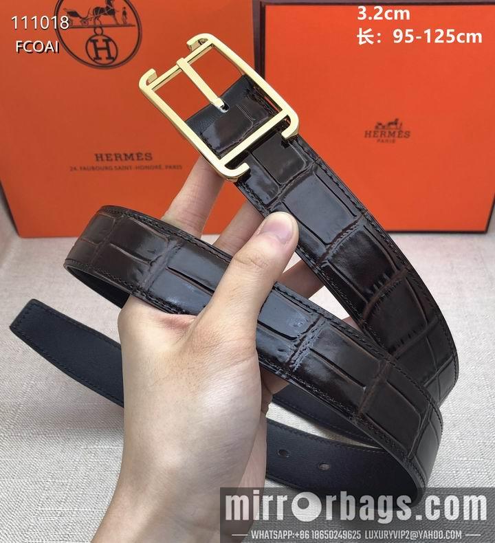 Replica Hermes Belt 32mX95-125cm 8L25