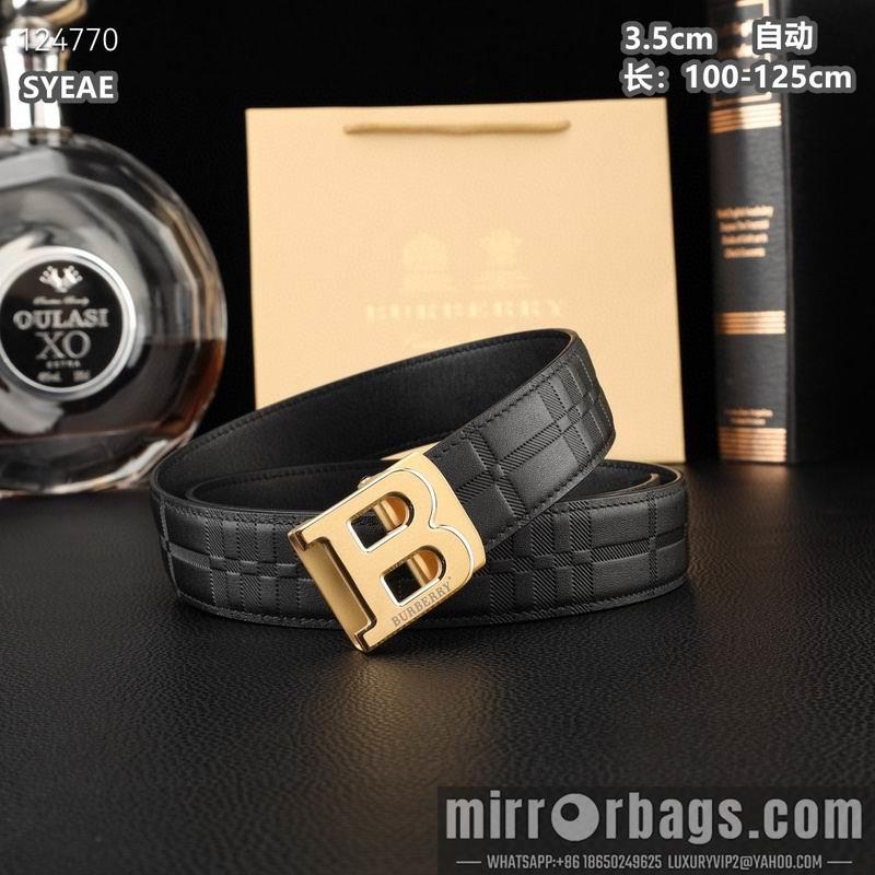 Replica Burberry belt 35mmX100-125cm 8L74