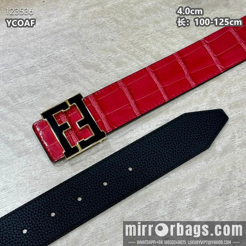 Replica Fendi belt 40mmX100-125cm  8L31