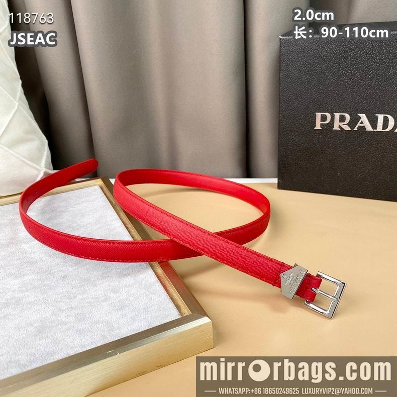 Replica Prada belt 20mmX90-110cm 8L02