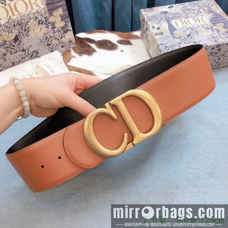 Replica Dior Belt 70mmX95-125cm 7d10