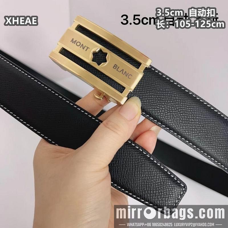 Replica Montlanc belt 35mmX100-125cm 8L84