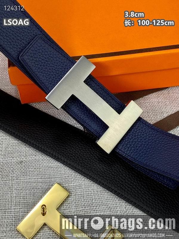 Replica Hermes belt 38mmX100-125cm 8L04