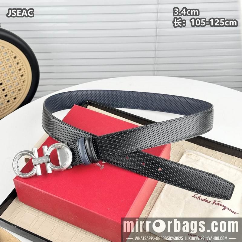 Replica Ferragamo belt 34mmX105-125cm 8L15