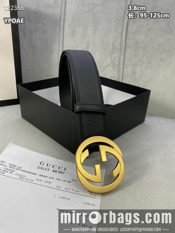 Replica Gucci belt 38mmX95-125cm 8L22