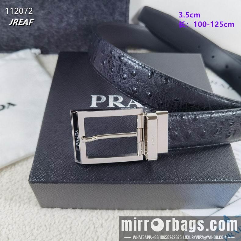Replica Prada belt 35mmX100-125cm 8L07