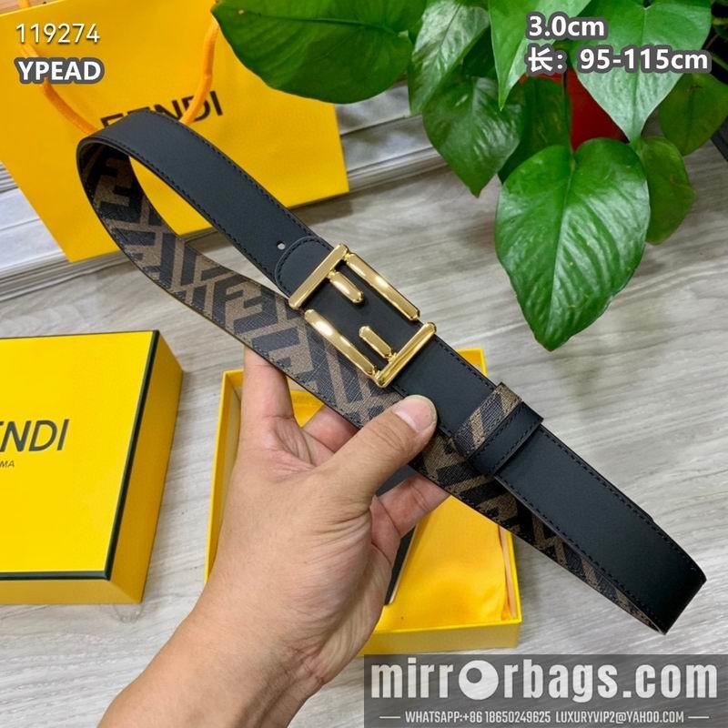 Replica Fendi belt 30mmX95-115cm 8L14