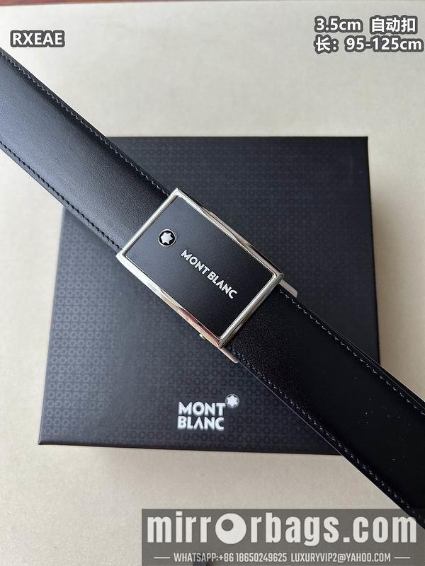 Replica Montlanc belt 35mmX100-125cm 8L76