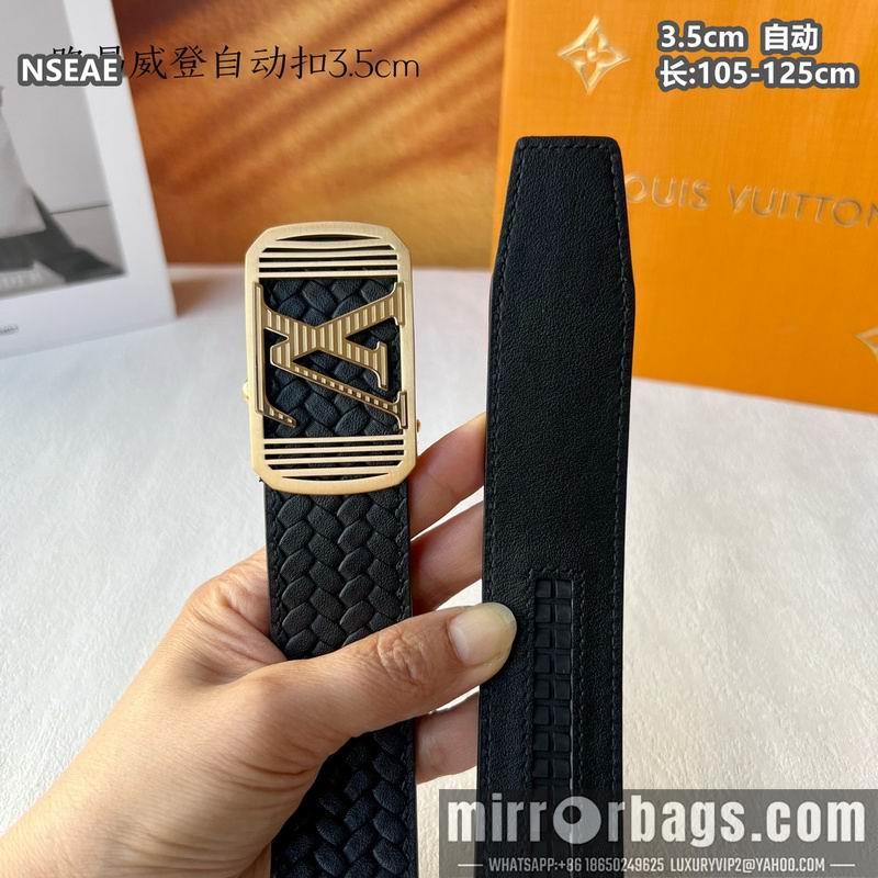 Replica LV belt 35mmX105-125cm 8L75