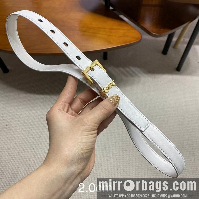 Replica YSL Belt 20mmX95-110cm 7D01