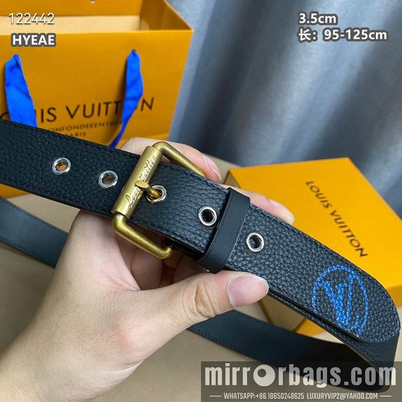 Replica LV belt 35mmX95-125cm 8L33