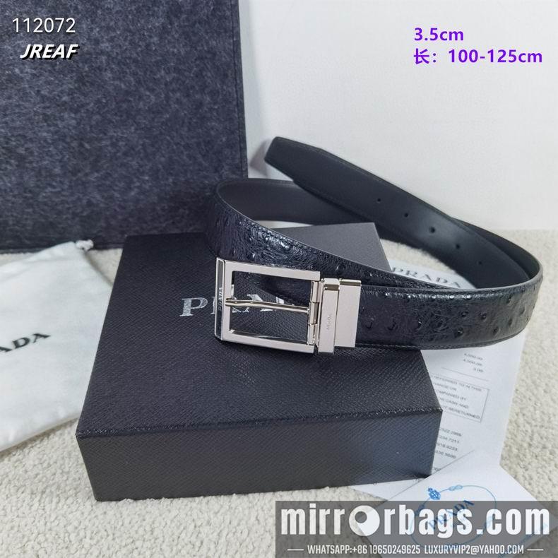 Replica Prada belt 35mmX100-125cm 8L07