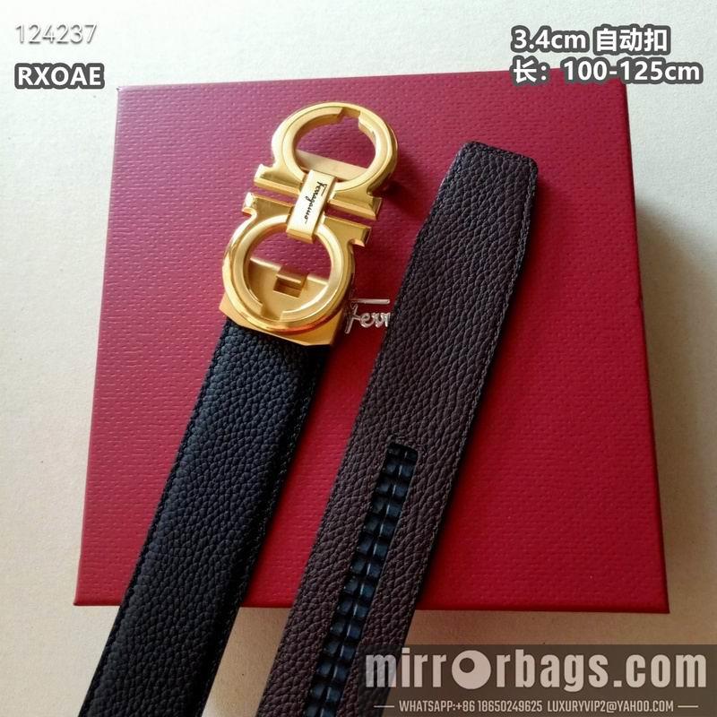 Replica Ferragamo belt 34mmX100-125cm 8L08