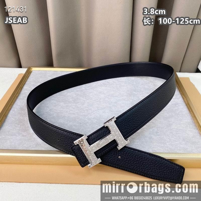Replica Hermes belt 38mmX100-125cm 8L35