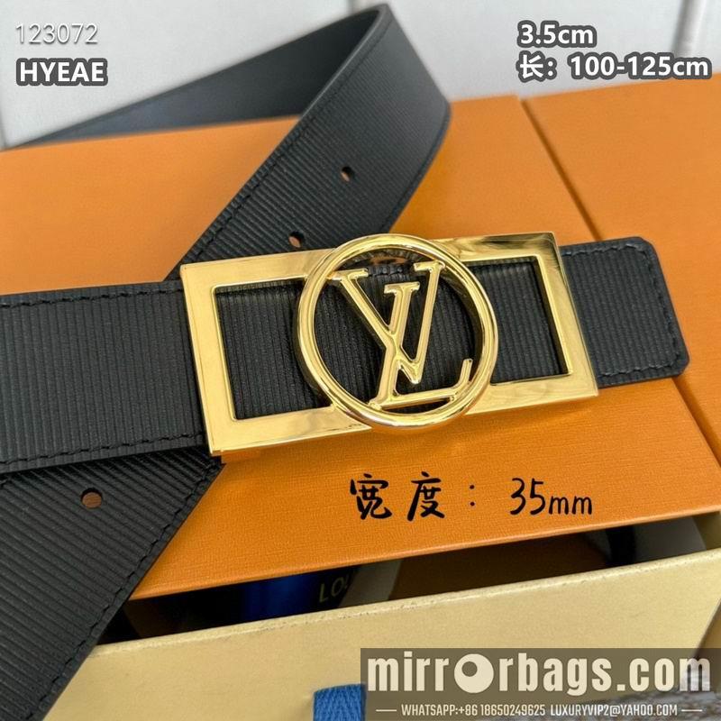 Replica LV belt 35mmX100-125cm 8L07