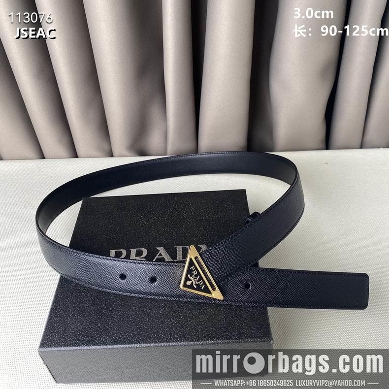 Replica Prada belt 30mmX95-125cm 8L02