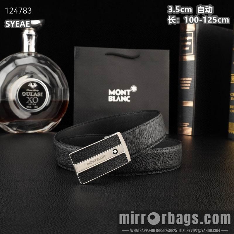 Replica Montlanc belt 35mmX100-125cm 8L31