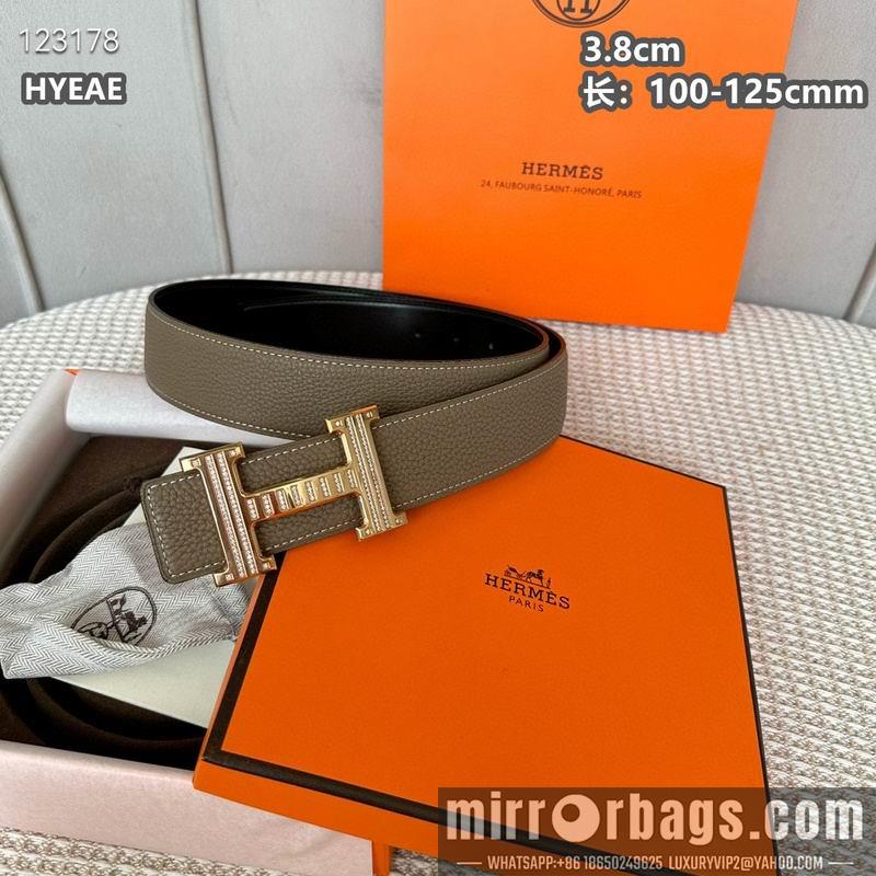 Replica Hermes belt 38mmX100-125cm 8L17